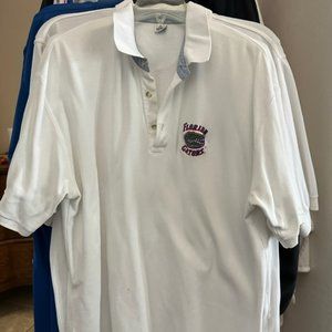 Gator White Men's polo